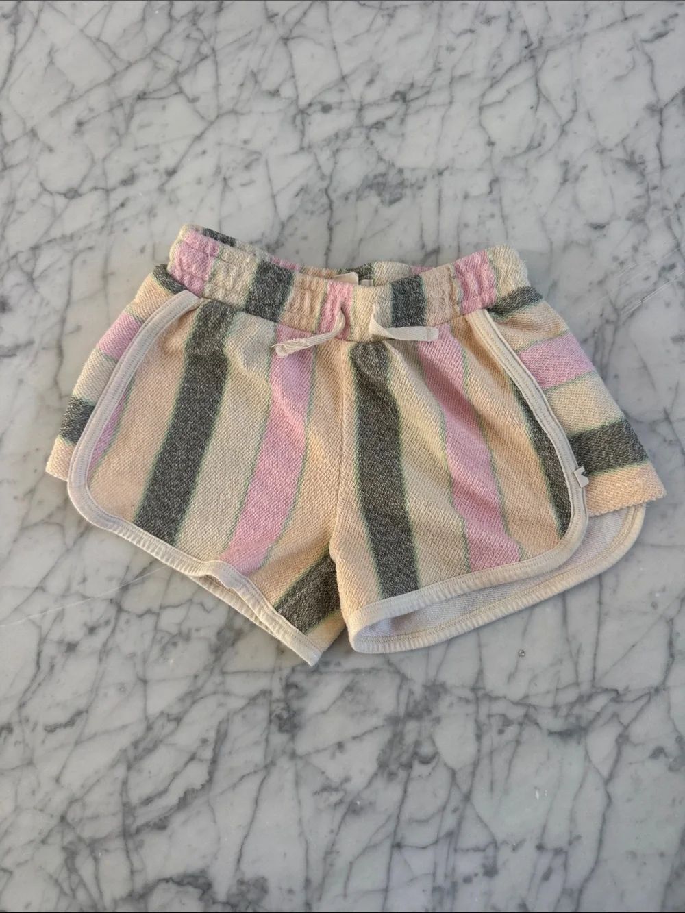 Roxy Girl Feels Like Summer Terry Short Shorts Sz 5T